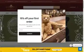 Teddybearland.co.uk Screenshot 2024-05-14 06:03:43