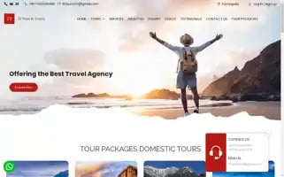 Tktourstravels.com Screenshot 2024-04-17 05:39:11