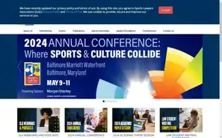 Sportslaw.org Screenshot 2024-05-14 01:28:46