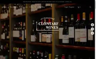 Clontarfwines.ie Screenshot 2024-06-11 16:12:01