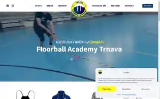 Florbaltrnava.sk Screenshot 2024-07-08 06:46:29