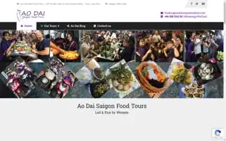 Aodaisaigonfoodtour.com Screenshot 2024-04-23 20:44:09