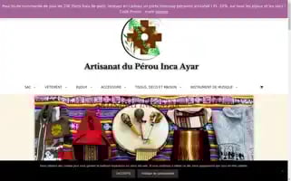 Artisanat-inca-ayar.fr Screenshot 2024-05-22 08:59:45