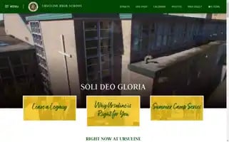 Ursuline.com Screenshot 2024-06-12 08:27:42