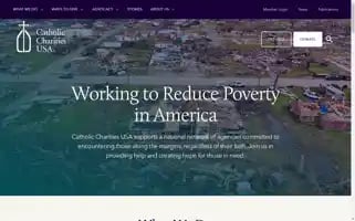 Catholiccharitiesusa.org Screenshot 2024-07-05 21:07:08