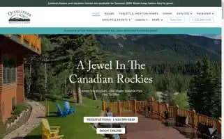 Overlandermountainlodge.com Screenshot 2024-07-05 13:06:48