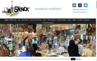 Myartshack.co.uk Screenshot 2024-07-05 17:50:52