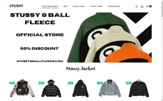 Stussy8ballfleece.com Screenshot 2024-05-28 12:41:22