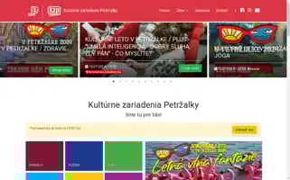 Kulturavpetrzalke.sk Screenshot 2024-07-10 02:21:15