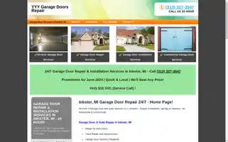 Garagedoorrepairininkstermi.com Screenshot 2024-06-13 12:35:57