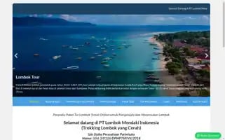 Lomboktourmurahberkualitasdilombok.com Screenshot 2024-04-25 23:13:02