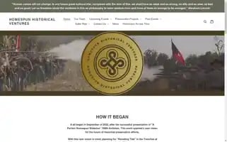 Homespunhistoricalventures.org Screenshot 2024-04-27 15:01:26