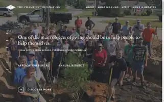 Champlinfoundation.org Screenshot 2024-07-03 20:20:48