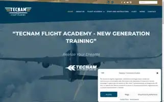Tecnamflightacademy.com Screenshot 2024-04-17 07:27:27