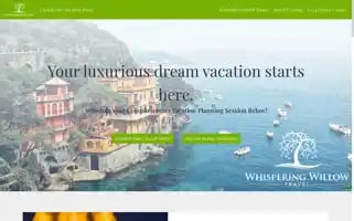 Whisperingwillowtravel.com Screenshot 2024-04-14 19:28:34