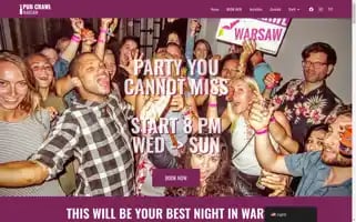 Pubcrawl.pl Screenshot 2024-06-11 06:32:09