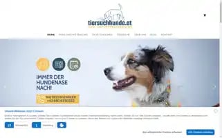 Tiersuchhunde.at Screenshot 2024-05-23 04:54:45