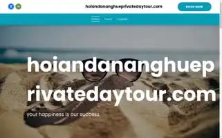 Hoianprivatedaytours.com Screenshot 2024-04-18 05:22:11