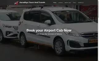 Aaradhyatoursandtravels.com Screenshot 2024-04-17 17:52:30