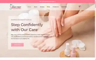 Rosyfeetpodiatry.co.uk Screenshot 2024-05-27 11:56:44
