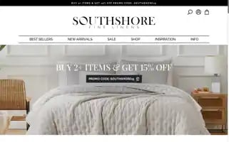 Southshorefinelinens.com Screenshot 2024-05-05 17:35:24