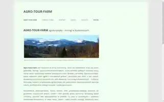 Agrotourfarm.pl Screenshot 2024-04-26 04:05:46
