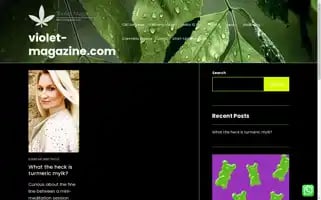 Violet-magazine.com Screenshot 2024-05-05 19:10:48