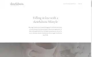 Slowfulness.nl Screenshot 2024-05-21 07:18:47