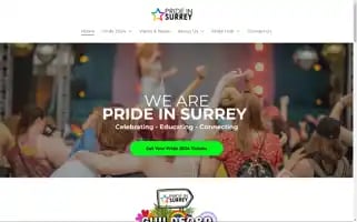 Prideinsurrey.org Screenshot 2024-05-13 12:07:42