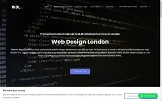 Webdesignldn.co.uk Screenshot 2024-06-18 10:29:14
