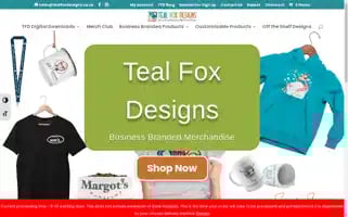 Tealfoxdesigns.co.uk Screenshot 2024-06-18 19:34:52