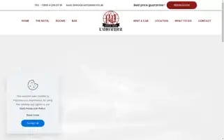 Univershotel.be Screenshot 2024-04-24 05:43:47