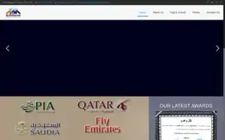 Almultazamtravels.com Screenshot 2024-04-17 09:26:04
