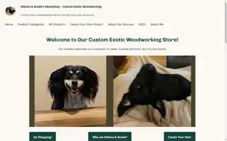 Athenaandbowieswoodshop.com Screenshot 2024-05-24 16:29:00