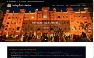 Heritagewalktouramritsar.com Screenshot 2024-04-26 16:12:37