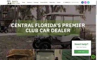Artsgolfcars.com Screenshot 2024-05-15 12:28:43