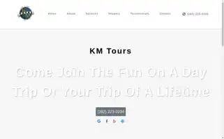 Kmtourshartford.com Screenshot 2024-04-15 00:50:25