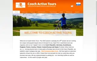 Czechactivetours.com Screenshot 2024-04-18 05:22:07