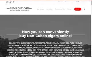 Americancigarsonline.com Screenshot 2024-07-02 22:21:48