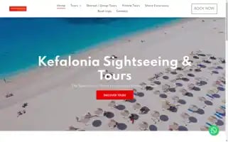 Kefaloniasightseeingtour.com Screenshot 2024-04-23 12:50:13