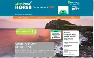 Sweetravelkorea.com Screenshot 2024-04-14 19:42:21