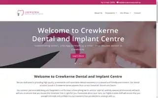 Crewkernedental.uk Screenshot 2024-07-06 02:47:53