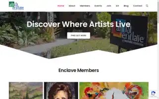 Kenwoodartistenclave.org Screenshot 2024-06-30 13:49:45