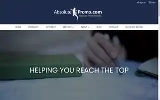 Absolutepromo.com Screenshot 2024-05-08 09:39:13