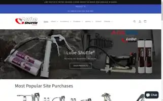 Lube-shuttle.ca Screenshot 2024-04-27 14:30:09