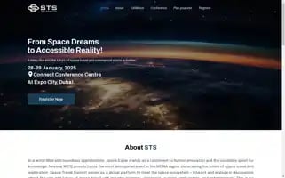 Thespacetravelsummit.com Screenshot 2024-04-16 05:30:24