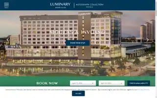 Luminaryhotel.com Screenshot 2024-04-15 08:33:07