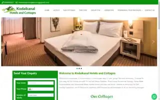 Kodaikanalhotelsandcottages.com Screenshot 2024-04-17 04:15:42