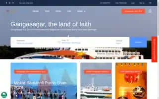 Gangasagarecotourism.com Screenshot 2024-04-25 15:07:18