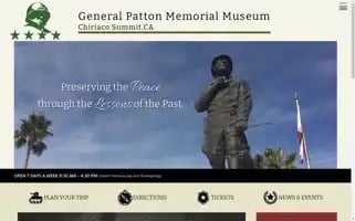 Generalpattonmuseum.com Screenshot 2024-06-11 18:33:40